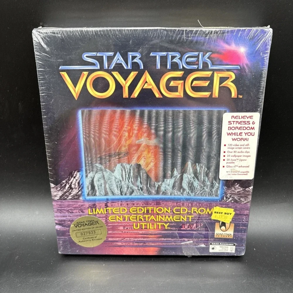 Star Trek Voyager‎ Ltd Edition #016046 Entertainment Utility PC